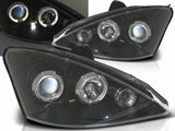 Angel Eyes Scheinwerfer für Ford Focus 11.2001-10.2004 schwarz