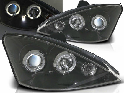 Angel Eyes Scheinwerfer für Ford Focus 11.2001-10.2004 schwarz