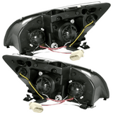 LED Scheinwerfer Set in schwarz für Ford Focus C307 09.2004-01.2008-