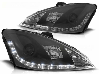 LED Scheinwerfer Set in schwarz für Ford Focus C170 11.2001-10.2004