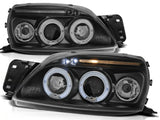 Angel Eyes Scheinwerfer für Ford Fiesta MK5 99-2000 schwarz