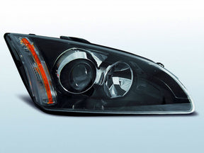 Scheinwerfer schwarz 09.2004-01.08 LED-Optik Tuning Scheinwerfer für Ford Focus II