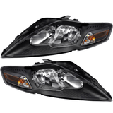 Halogen Scheinwerfer Set Schwarz für Ford Mondeo MK4 2007–2010 | ohne AFS - CR Tuning
