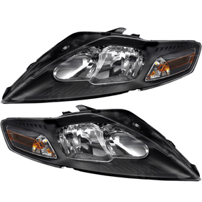 Halogen Scheinwerfer Set Schwarz für Ford Mondeo MK4 2007–2010 | ohne AFS - CR Tuning