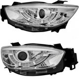 Xenon Scheinwerfer Set für Mazda CX-5 2011–2015 Chrom mit LED Tagfahrlicht & AFS-kompatibel