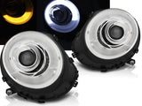 LED Light Tube Scheinwerfer Set für BMW MINI COOPER 2006-2014 chrom