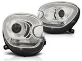 Xenon Scheinwerfer Set in Chrom für BMW Mini R60 R61 Countryman 2010–2016 mit LED Light Tube