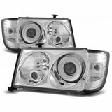 Für Mercedes W124 01.1985-04.1993 Scheinwerfer chrom