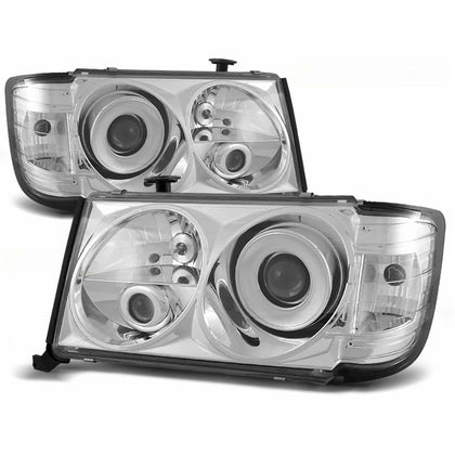 Für Mercedes W124 01.1985-04.1993 Scheinwerfer chrom
