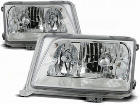Scheinwerfer Set in chrom für Mercedes W124 E-Klasse 05.1993-06.1995 - CR Tuning