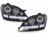 Led Scheinwerfer Set in schwarz für Mercedes W164 M ab 2008-