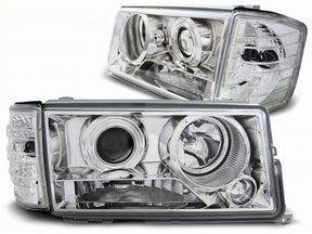 Scheinwerfer Set chrom für Mercedes W201/190 12.1982-05.1993 - CR Tuning