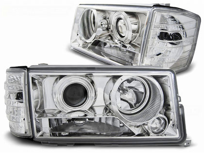 Scheinwerfer Set chrom für Mercedes W201/190 12.1982-05.1993