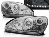 Led Scheinwerfer Set in chrom für Mercedes W220 S-Klasse 09.1998-05.3005