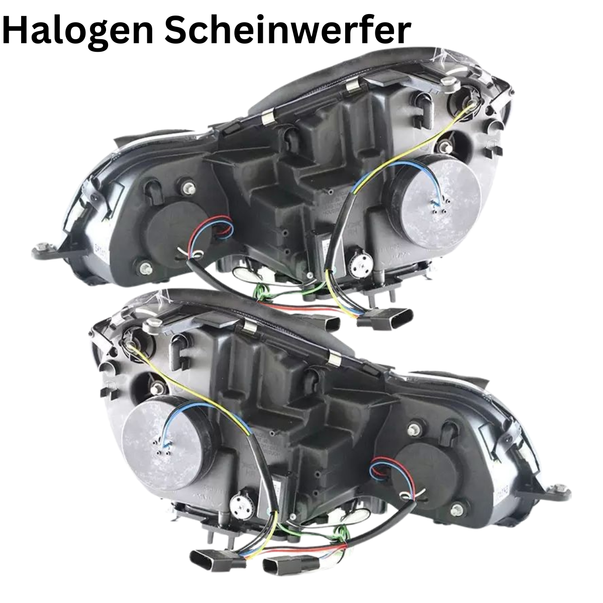 LED Scheinwerfer Set in chrom für Mercedes W211 E-Klasse 03.2002-04.2006 VorMOPF