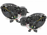 LED Scheinwerfer Set in schwarz für Mercedes W211 E-Klasse 2002-2006