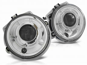 Chrom Scheinwerfer Set für Mercedes G-Klasse W461 W463 1992-2006 von CR-Tuning
