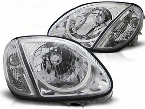 Scheinwerfer Facelift Look chrom, Tuning Scheinwerfer für SLK für Mercedes R170 SLK
