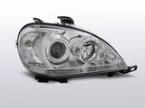 Für Mercedes W163 ML 03.1998-08.2001 LED Scheinwerfer chrom