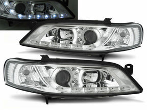 Led Scheinwerfer Set für Opel Vectra B 11.1996-12.1998 in chrom - CR Tuning