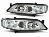 Led Scheinwerfer Set für Opel Vectra B 11.1996-12.1998 in chrom