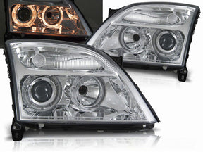 Angel Eyes Scheinwerfer Set für Opel Vectra C 04.2002-08.2005 chrom - CR Tuning