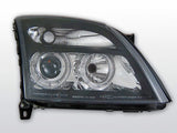 Scheinwerfer für Opel Vectra C 04.2002-08.2005 Angel Eyes schwarz