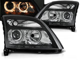 Scheinwerfer für Opel Vectra C 04.2002-08.2005 Angel Eyes schwarz