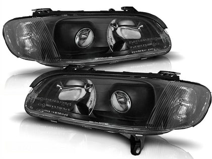 Scheinwerfer Set für Opel Omega B 04.1994-08.1999 schwarz
