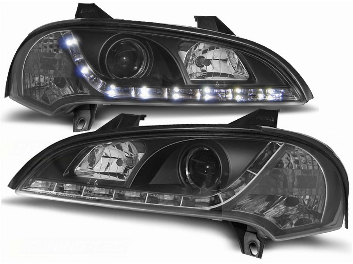 Led Scheinwerfer Set in schwarz für Opel Tigra 09.1994-12.2000