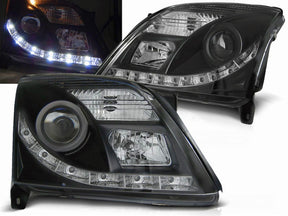 Led Scheinwerfer Set für Opel Vectra C 04.2002-08.2005 in schwarz - CR Tuning
