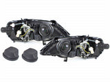 Led Scheinwerfer Set in chrom für Opel Astra G 09.1997-02.2004