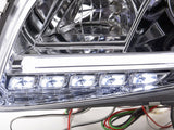 Led Light Tube Scheinwerfer chrom für Opel Insignia 2008--2012