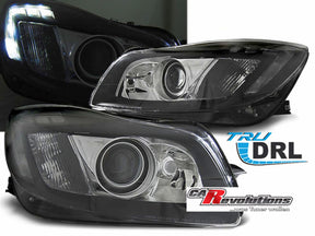 Für Opel Insignia 2008-2012 schwarz LED Tagfahrlicht Scheinwerfer - CR Tuning