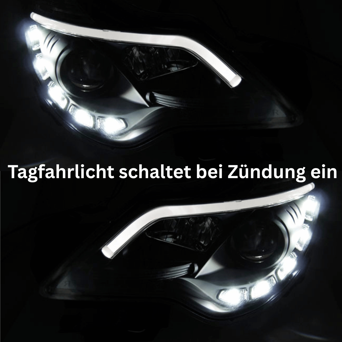 LED Tagfahrlichter schalten bei Zündung ein, für KFZ-Tuning und Fahrzeugzubehör von CR-Tuning