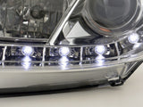 LED Scheinwerfer in chrom für Peugeot 206 10.1998-02