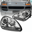 Bi Xenon Scheinwerfer Chrom Porsche Cayenne 2002-2006 mit LED Blinker