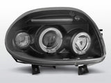 Angel Eyes Scheinwerfer Set in schwarz für Renault Clio II 09.98-05.01