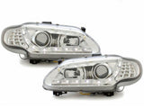 Led Scheinwerfer Set in schwarz für Renault Laguna Peugeot 206 96-02.99