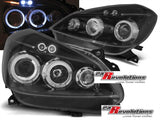 Angel Eyes Scheinwerfer Set für Renault Clio 3 2005-2009 schwarz