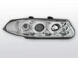 Angel Eyes Scheinwerfer Set in chrom für Rover 200 11.1995-2001.2000