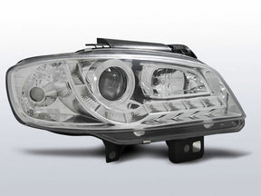 Led Scheinwerfer Set in chrom für Seat Ibiza Cordoba 09.1999-03.2002 - CR Tuning