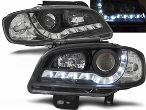 Led Scheinwerfer Set in schwarz für Seat Ibiza/Cordoba 09.191999-03.2002 - CR Tuning