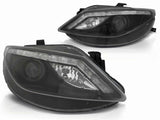 LED Scheinwerfer Set  in schwarz für Seat Ibiza 6J 06.2008--2012