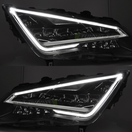 Voll LED Scheinwerfer Set für Seat Ibiza 5F 2012-2016 Tagfahrlicht