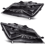 Voll LED Scheinwerfer Set für Seat Leon 5F 2012-2020 schwarz