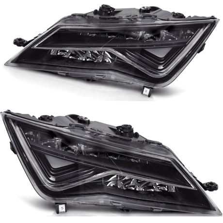 Voll LED Scheinwerfer Set für Seat Leon 5F 2012-2020 schwarz
