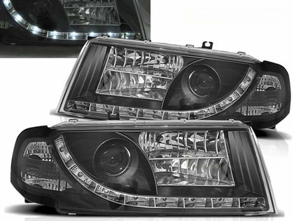 Led Scheinwerfer Set in schwarz für Skoda Octavia I 08.2000-10