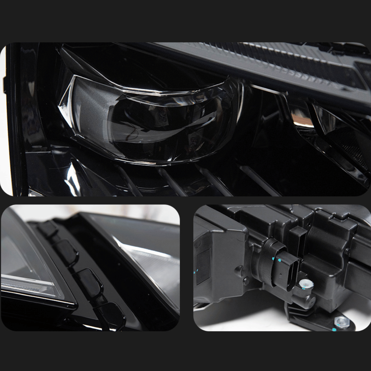 Voll LED Scheinwerfer Set für Skoda Octavia 5E FL 11/2016-2020 mit Tagfahrlicht