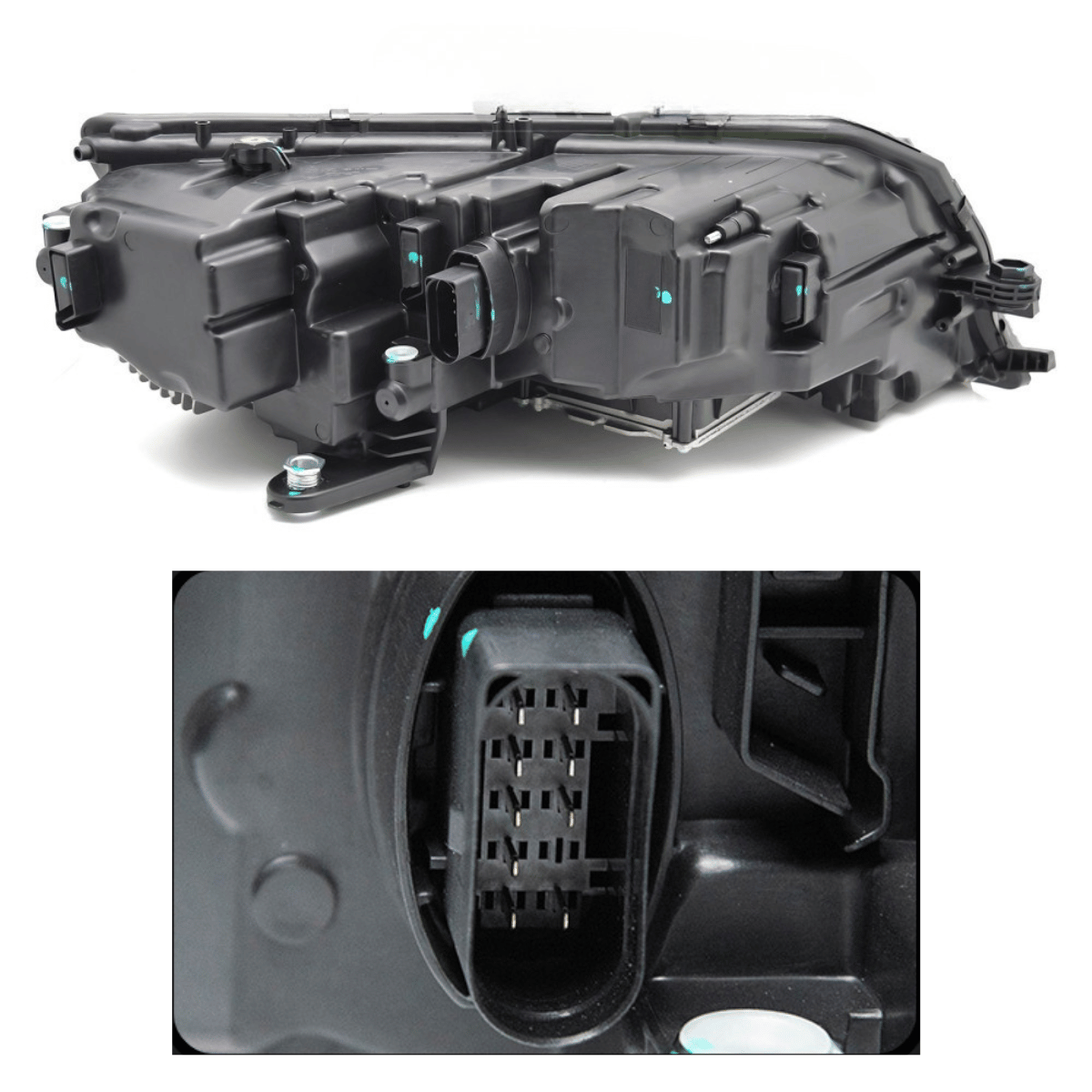 Voll LED Scheinwerfer Set für Skoda Octavia 5E FL 11/2016-2020 mit Tagfahrlicht